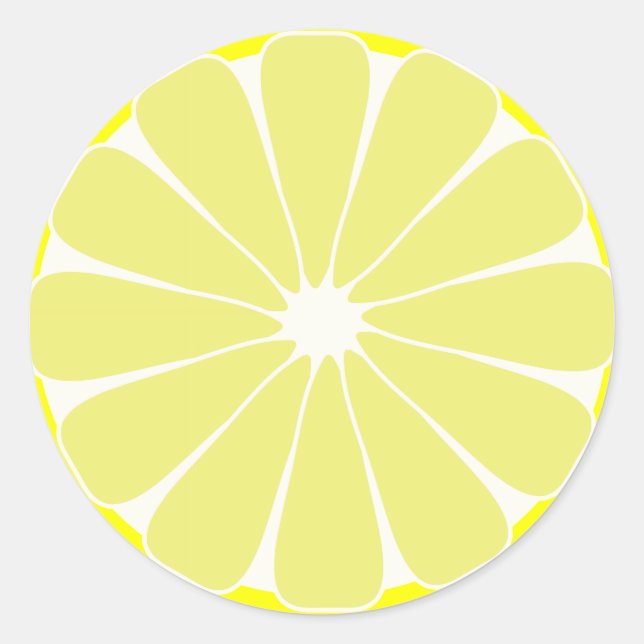 Stickers Fruit citron (Devant)