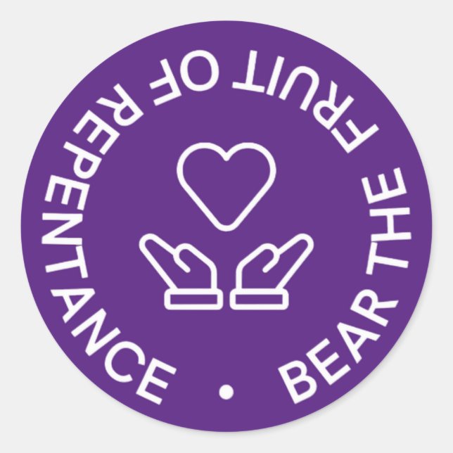 Stickers Fruit de Repentance (Devant)