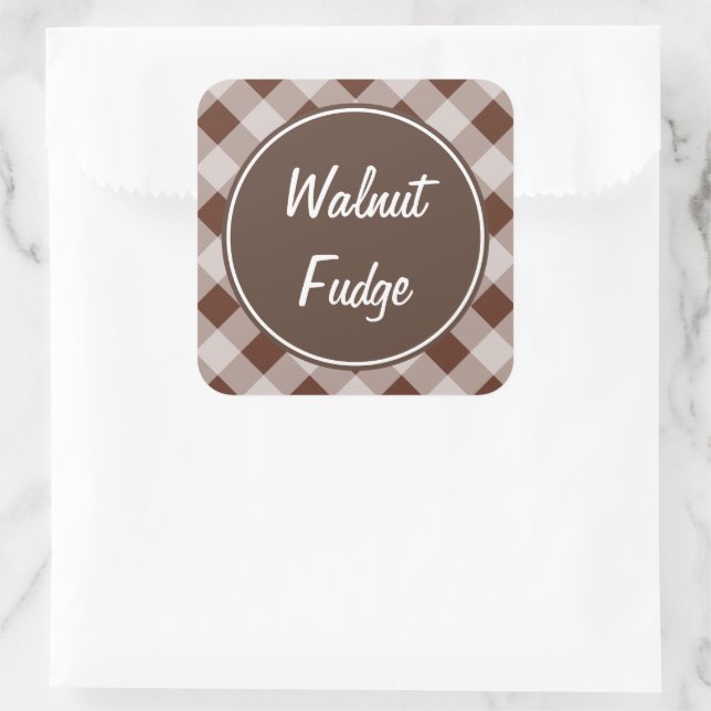 Stickers Fudge En vichy cuisine (Sac)