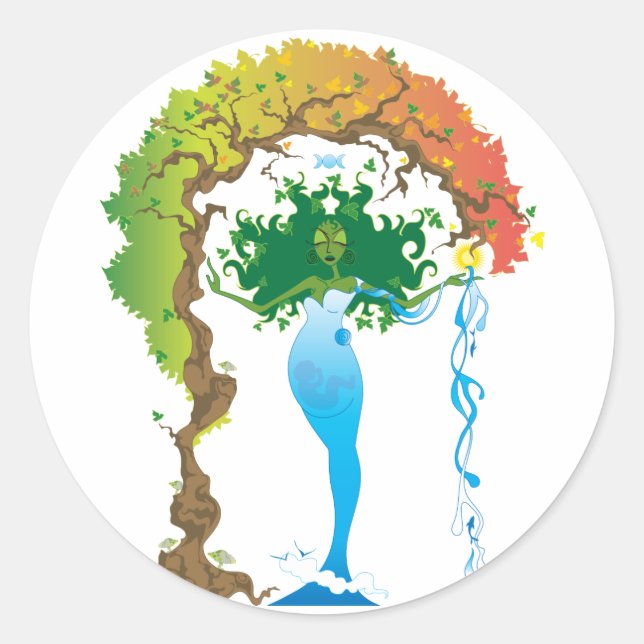 Stickers Gaea (Devant)