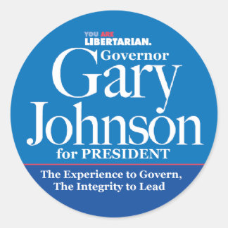 Stickers Gary Johnson