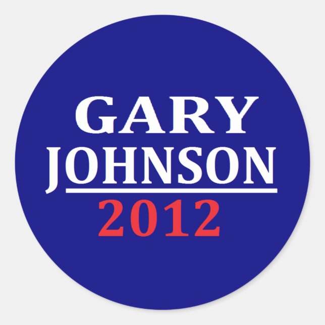 Stickers Gary Johnson (Devant)