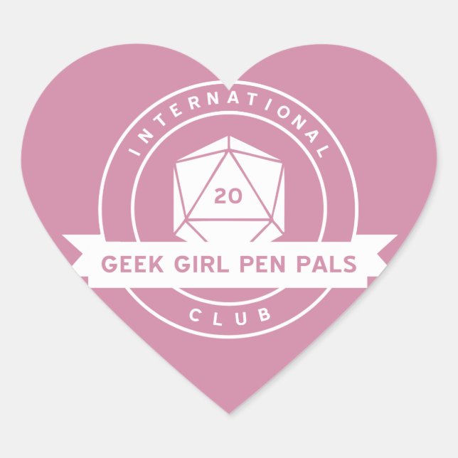 Stickers geek Pal Stylo Pal Valentine's Stickers (Devant)