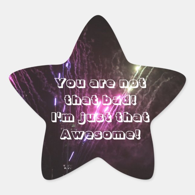 Stickers génial (Devant)