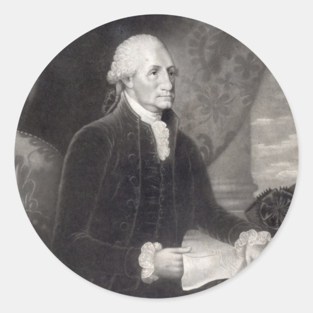 stickers George Washington Portrait (Devant)