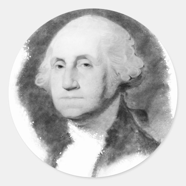 stickers George Washington Portrait (Devant)