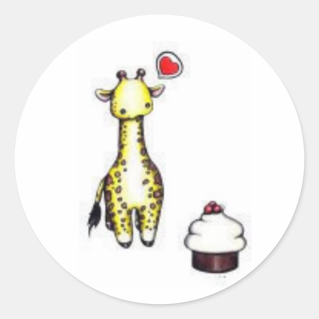 Stickers Giraffe (Devant)