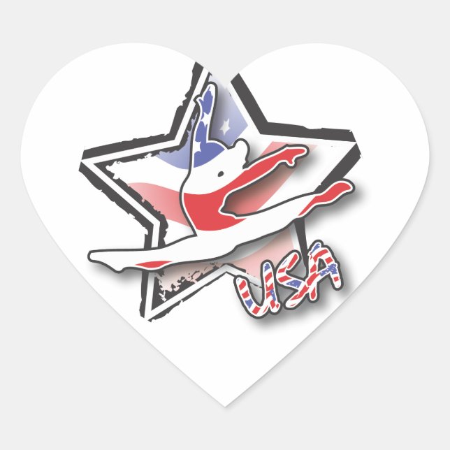 Stickers Girls Gymnastique (Devant)