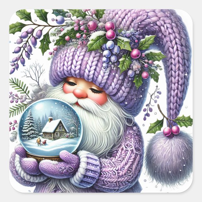 Stickers Gnome de Noël (Devant)