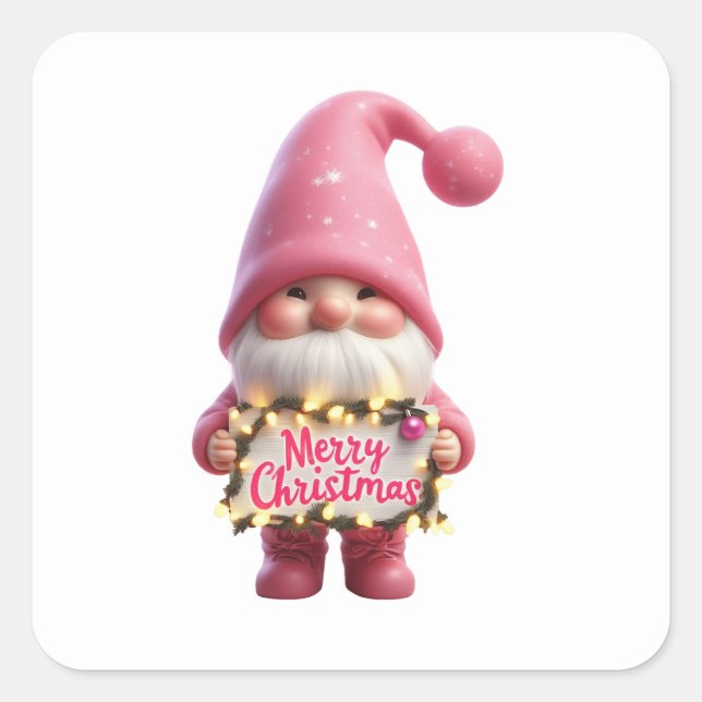 Stickers Gnome de Noël (Devant)