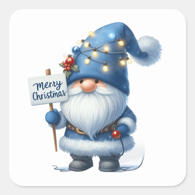 Stickers Gnome de Noël (Devant)