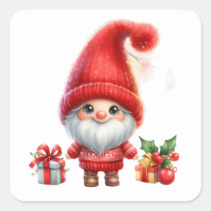 Stickers Gnome de Noël