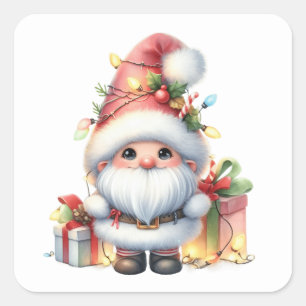 Stickers Gnome de Noël