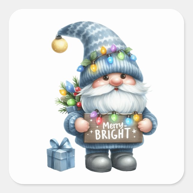 Stickers Gnome de Noël (Devant)