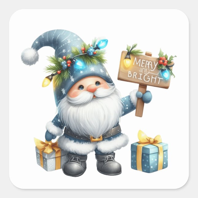 Stickers Gnome de Noël (Devant)
