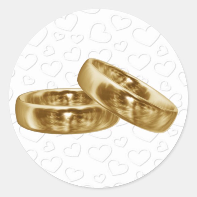 Stickers Gold Mariage (Devant)