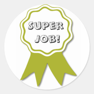 Stickers Gold Ribbon de l'enseignant