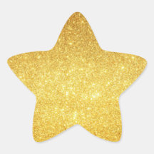Stickers Gold Star