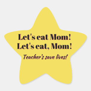 Stickers Gold Star amusant pour l'enseignant!