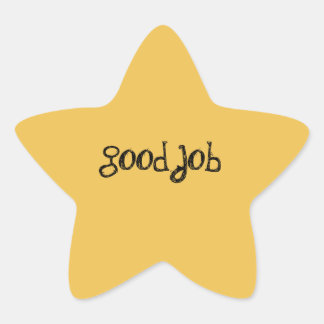 Stickers Gold Star Award