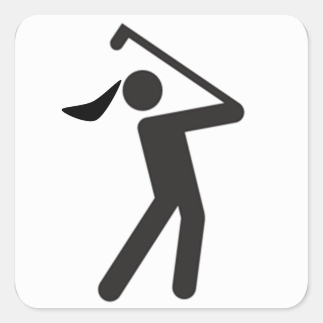 Stickers golf (Devant)