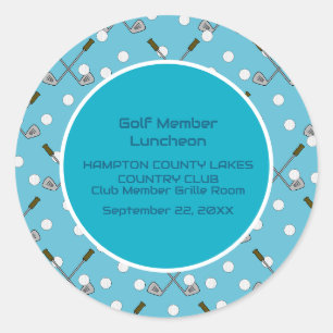 Stickers Golf Club Golf Balls Clubs Personnalisés