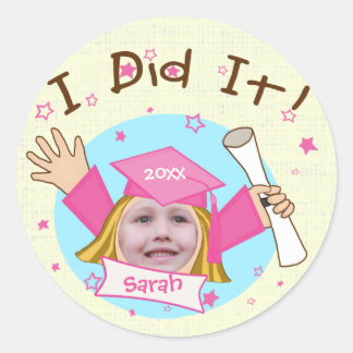 Stickers Grad Grad Grad School sur mesure