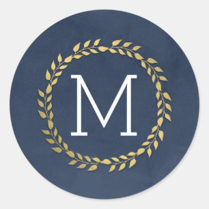 Stickers Grad Initial ÉDITABLE COULEUR Grad