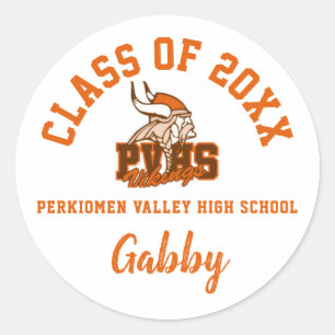 Stickers Graduation Perkiomen Valley High School
