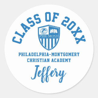Stickers Graduation Philadelphia-Montgomery Christ