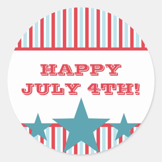 Stickers Gras Stars et Stripes (Devant)