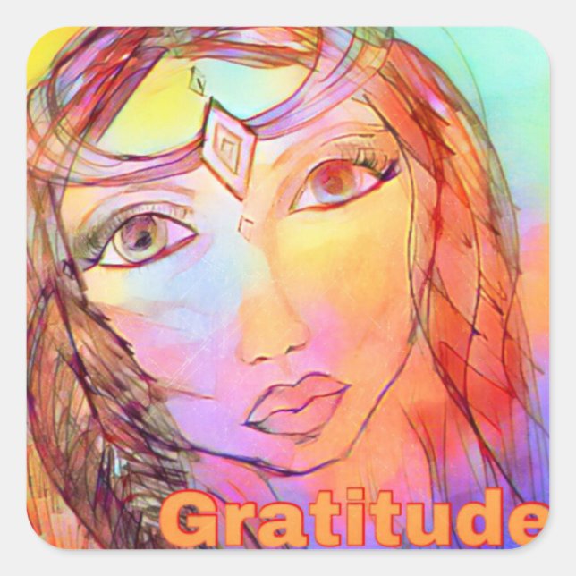 Stickers Gratitude Inspiration