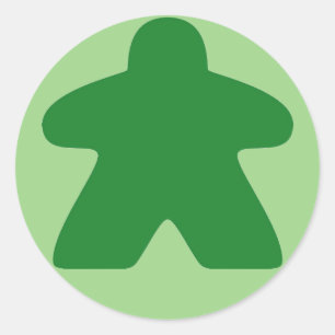 Stickers Green Meeple