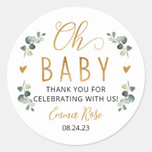 Stickers Green Oh Baby