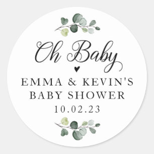 Stickers Green Oh Baby