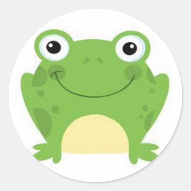 Stickers grenouille (Devant)