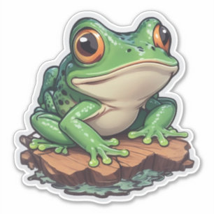 Stickers Grenouille Transformer Ordinaire en Extra