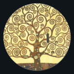 Stickers Gustav Klimt Tree of Life<br><div class="desc">Autocollants Gustav Klimt Tree of Life. Un tableau symbolique de la phase dorée de Gustav Klimt achevé en 1909. Un grand cadeau pour les amateurs d'art nouveau,  Gustav Klimt,  et de peinture symbolique.</div>