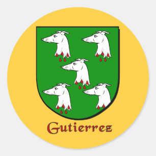Stickers Gutierrez Family Shield