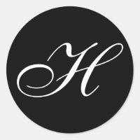 Stickers H Monogramme