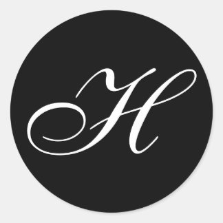 Stickers H Monogramme