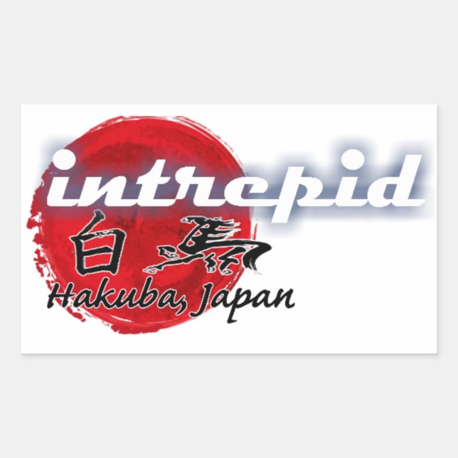 Stickers Hakuba intrépides - Rectangle (Devant)