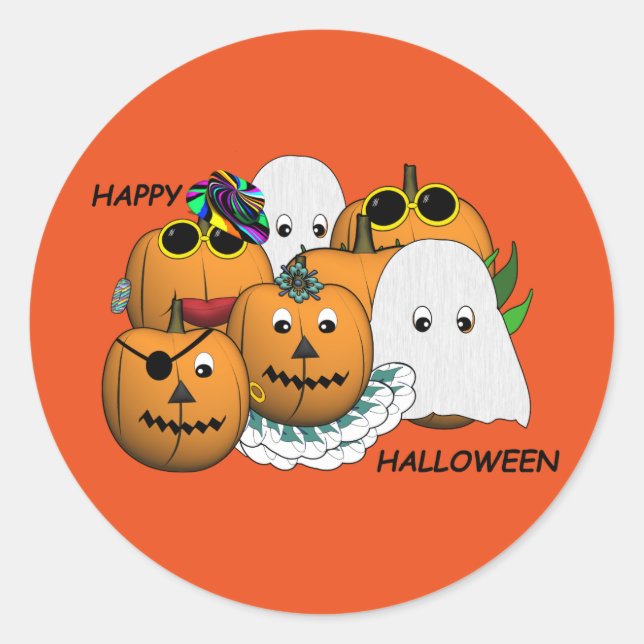 Stickers Halloween (Devant)