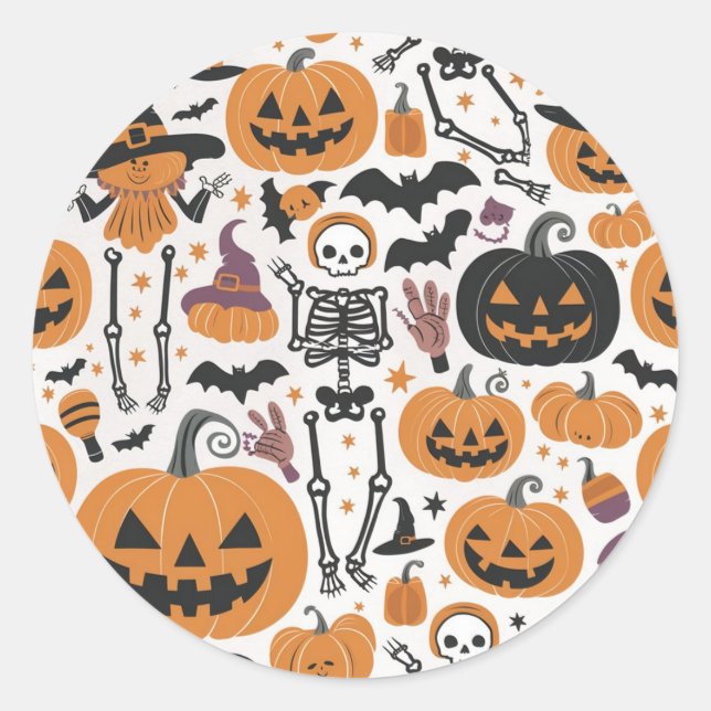 Stickers Halloween (Devant)