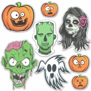 stickers Halloween