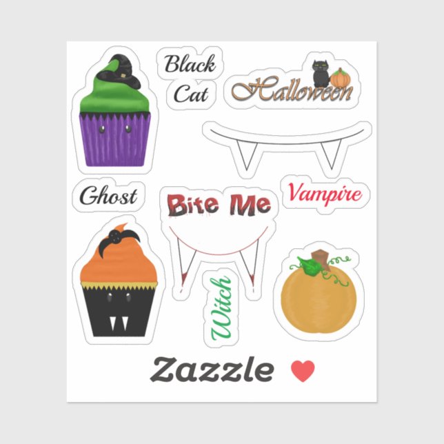 Stickers Halloween (Feuille)