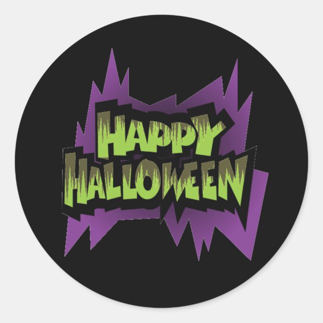 Stickers Halloween (Devant)