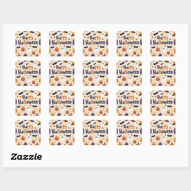 Stickers Halloween - Ajoutez une touche d'enchante (Feuille)