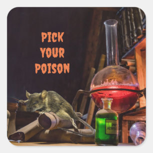 Stickers Halloween, Choisis Ton Poison