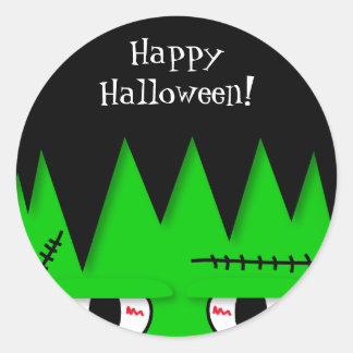 Stickers Halloween Cute Frankenstein